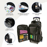 Rucksacktrolley Schulrucksack Schulthek Reiserucksack Kofferrucksack