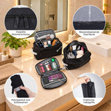 3-tlg. Necessaire-Set Kulturbeutel Kosmetiktasche Toilettentasche
