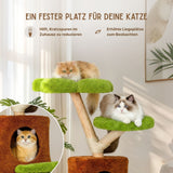 Kratzbaum mit Höhlen und Plattform Katzenbaum Kletterbaum Kratzmöbel