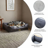 Hundebett Grösse XL Liegeplatz Haustierbett Schlafplatz Kuschelbett