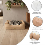 Haustierbett Grösse M Hundebett Schlafplatz Kuschelbett Liegeplatz