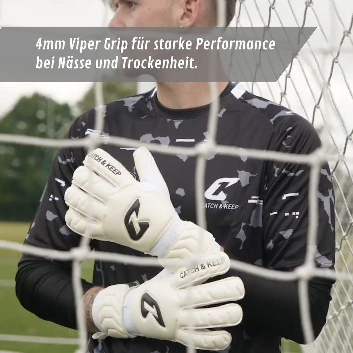 Fussballhandschuhe Day NXT Hybrid Cut Gr. 9 Torwart Goalie Handschuhe