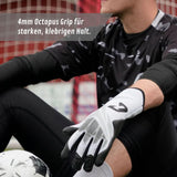 Fussballhandschuhe Future Vision silvR Gr. 8 Torwart Goalie Handschuhe