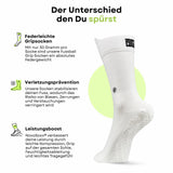 Fussballsocken Gr. 36-41 Fussballstrümpfe Grip Socken GripSoxx NX Weiss