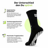 Fussballsocken Gr. 31-35 Sportstrümpfe GripSoxx SE Schwarz