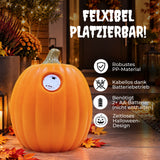 Halloween Kürbis mit LED Halloweendeko Partydekoration Leuchtkürbis