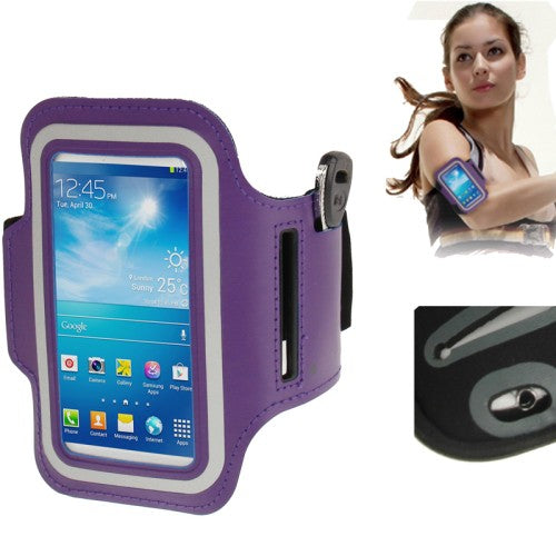 Universal Handycover Armband für Fitness und Joggen Lila