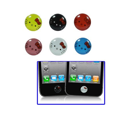 Hallo Kitty Home Button Deko Strass Steine selbstklebend - Hallo Kitty