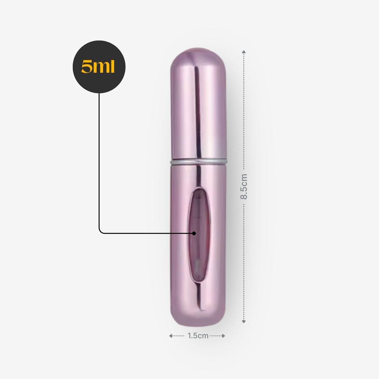 5ml Mini-Parfmzerstuber Parfum Vaporisateur Pink  Hermex.ch