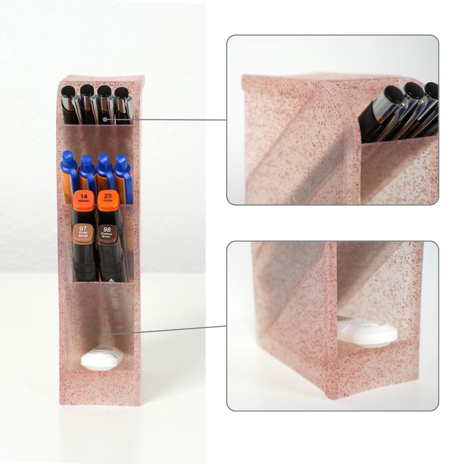Schreibtisch-Organizer Bürotisch-Stifthalter Pen Desk-Organizer Stifte –