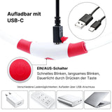 LED-Leuchthalsband Sicherheits-Hundehalsband Hundehalsband Schlauchhalsband