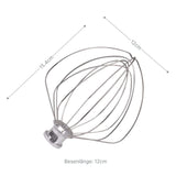 Alternativer Schneebesen K45WW für KitchenAid Schwingbesen Rühraufsatz