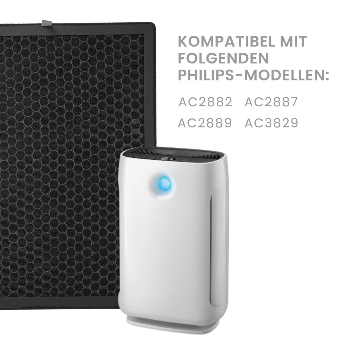 Alternativer Aktivkohlefilter FY2420 für Philips Luftreiniger Serie 2000