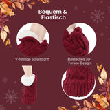 Hausschuhe Gr. 39-42 Wintersocken Pantoffeln Kuschelsocken Fuzzy-Socken