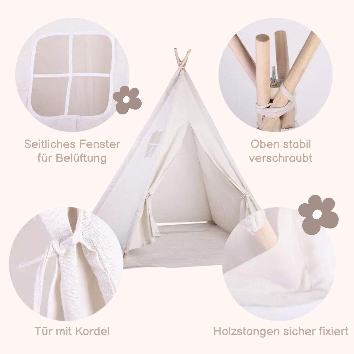 tipi zelt einladung Tipi für Kinder Zelt Spielzelt Kinderzelt Indoor-Zelt – Hermex.ch