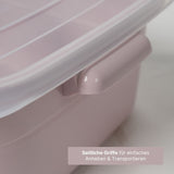 3er-Set Vorratsdosen Aufbewahrungsdosen Mikrowellendosen Gefrierdosen