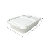 Aufbewahrungsbox Lunchbox Vorratsdose Meal-Prep Box Frischhaltedose