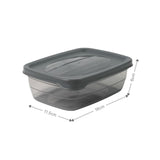 3er-Set Aufbewahrungsdosen Frischhaltedosen Meal-Prep-Dosen Boxen