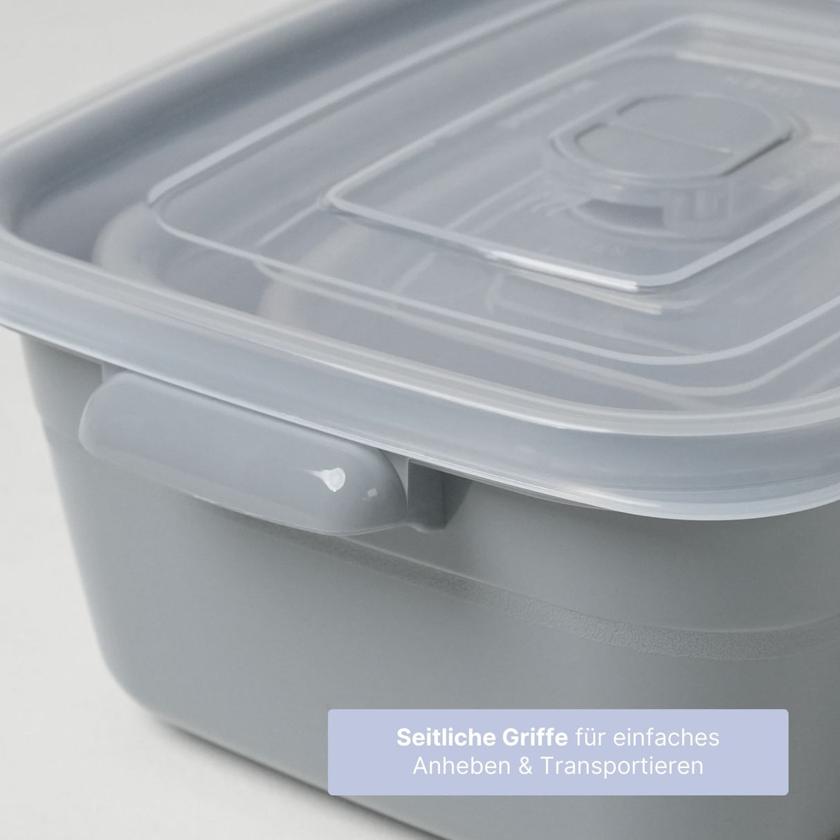 3er-Set Vorratsdosen Gefrierdosen Mikrowellendosen Aufbewahrungsdosen