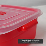 3er-Set Vorratsdosen Aufbewahrungsdosen Gefrierdosen Mikrowellendosen