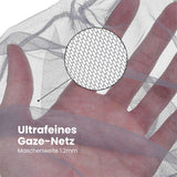 Moskitonetz Mückenschutz Kopfnetz Insektenschutznetz Netzhaube