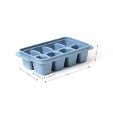 Eiswürfelschale mit Deckel Eiswürfelbehälter Eiswürfelform