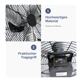 Solarventilator Camping-Ventilator Outdoor-Ventilator Bodenventilator