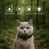 Halsband mit Airtag-Halterung Katzenhalsband Hundehalsband