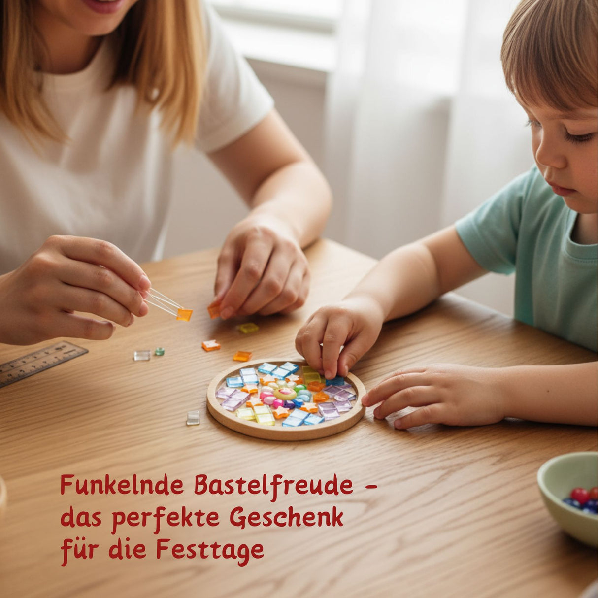 DIY-Mosaik-Bastelset Sonne Mosaik-Untersetzer Kreis-Untersetzer