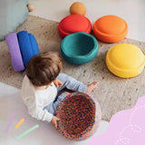 Trittsteine Balanciersteine Motorikspielzeug Flusssteine Balancespiel