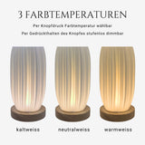 LED-Dekoleuchte Tischleuchte Tischlampe Blumenvase Deko-Vase 3D-Vase