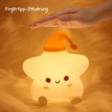 LED-Stern-Nachtlicht Kinder-Nachttischlampe Tischleuchte Schlaflicht