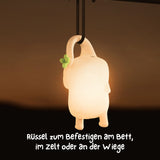 LED-Elefanten-Nachtlicht Tischleuchte Tierlicht Kinder-Nachttischlampe