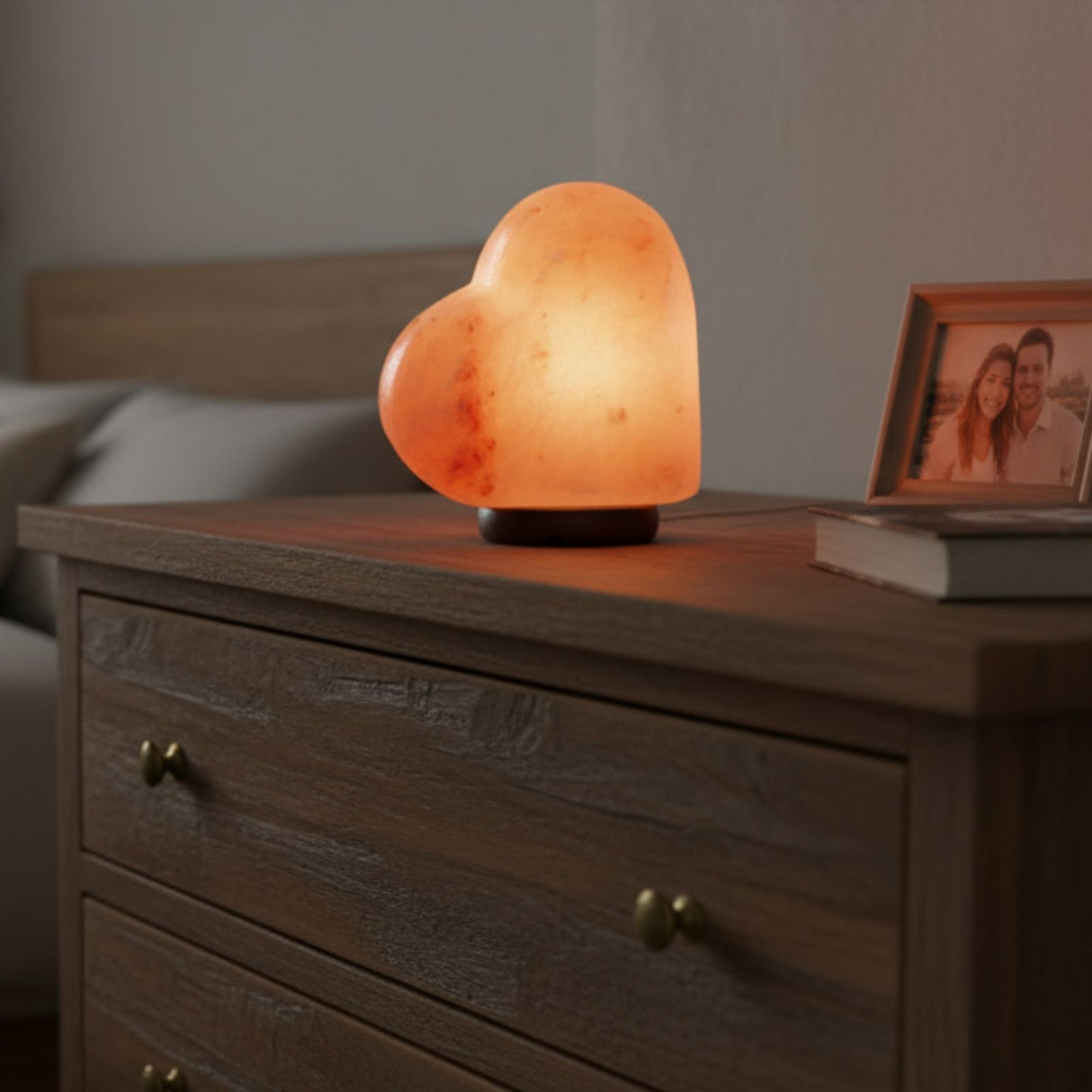Himalaya-Salzlampe Kristallsalzleuchte Salzkristalllampe Dekotischlampe