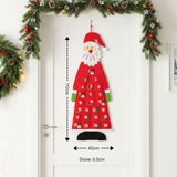 Adventskalender Weihnachtsmann Filz-Adventskalender Weihnachtskalender