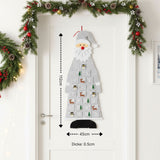 Adventskalender Weihnachtsmann Weihnachtskalender Filz-Adventskalender