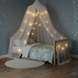 LED Sternenlichterkette 3m Dekolichterkette Sternenlichtgirlande