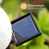 LED Solarlampe Schneemann Gartenbeleuchtung Solarleuchte Dekoleuchte