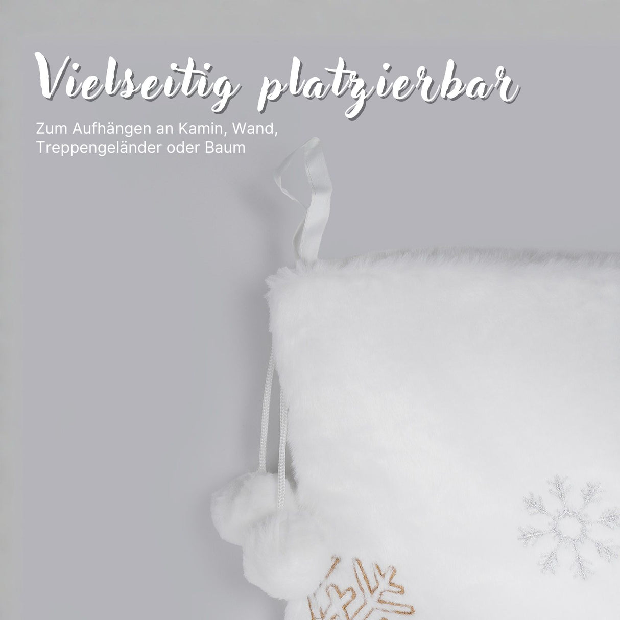 Weihnachtsstiefel Weihnachtsstrumpf Nikolausstrumpf Weihnachtsdeko