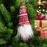 4er-Set Hängender Wichtel Weihnachtswichtel Gnom Weihnachtsdekoration