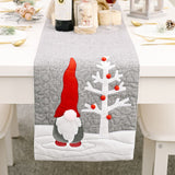 Tischläufer Wichtel Tischband Weihnachtsdeko Tischdecke Tischdeko