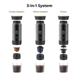 Kaffeemaschine tragbar Reisekaffeemaschine Espressokocher Kaffeeautomat