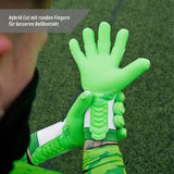 Fussballhandschuhe ViVor Freaky Green Gr. 5 Torwart Goalie Handschuhe