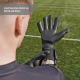 Fussballhandschuhe Invictus Black Gold Gr. 11 Torwart Goalie Handschuhe