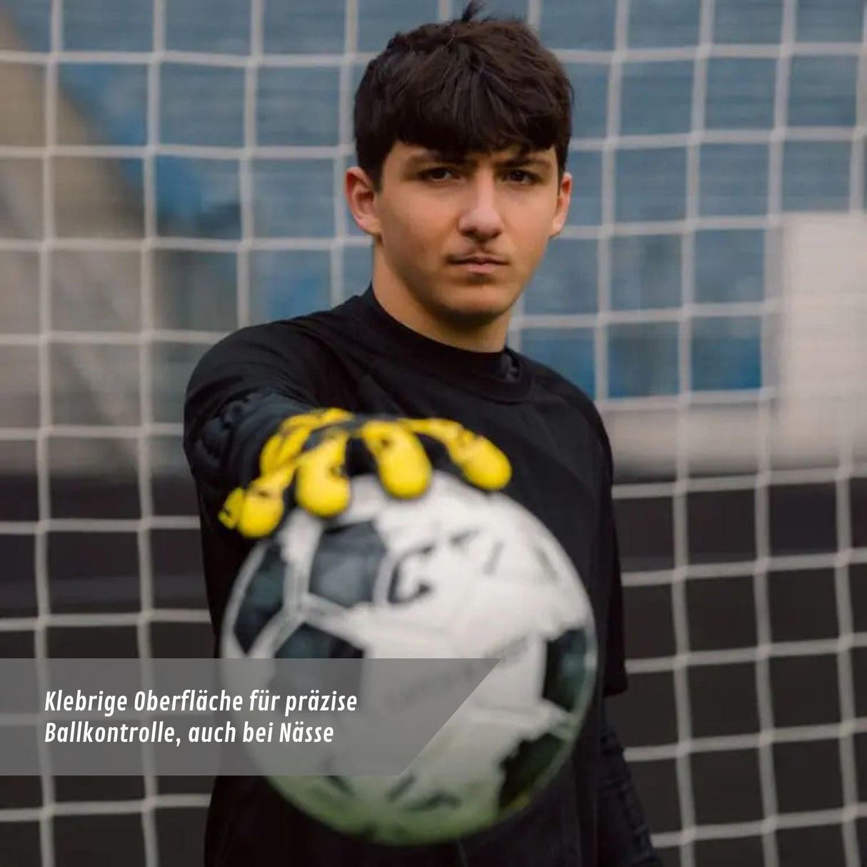 Fussballhandschuhe Pulse X Yellow Gr. 9 Torwart Goalie Handschuhe