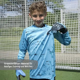 Trikot Blue Camou Protection Torwarttrikot Gr. 128 Fussball Shirt