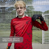 Trikot Red Camou Protection Torwarttrikot Gr. L Fussball Shirt