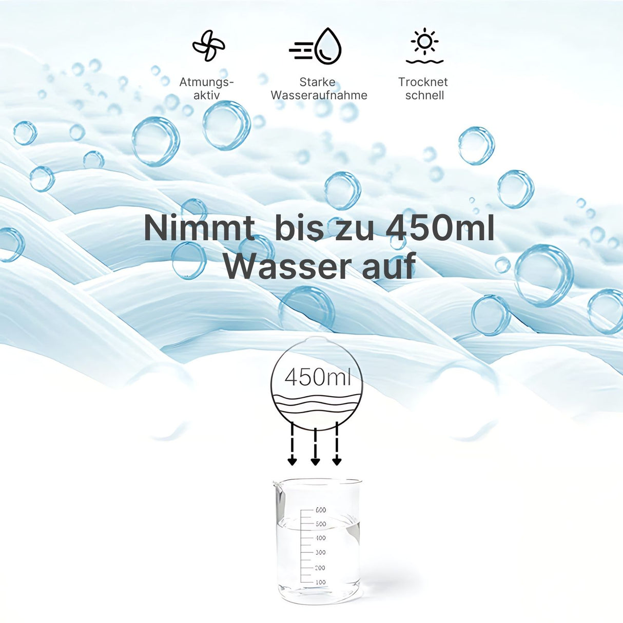 Fitnesshandtuch Badetuch Mikrofaser-Sporthandtuch Strandtuch