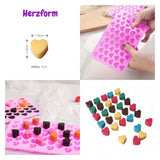 6er-Set Silikonform Schokoladenform Backform Geleeform Bonbonform