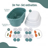 4er-Set Spielzeugkiste Truhe Spielzeug-Aufbewahrungsbox Organizer